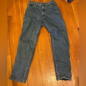 Wrangler fleece lined jeans